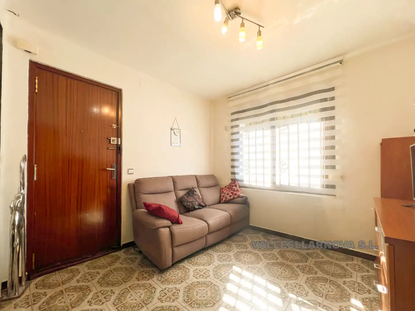Living room of Flat for sale in Mollet del Vallès  with Parquet flooring and Balcony