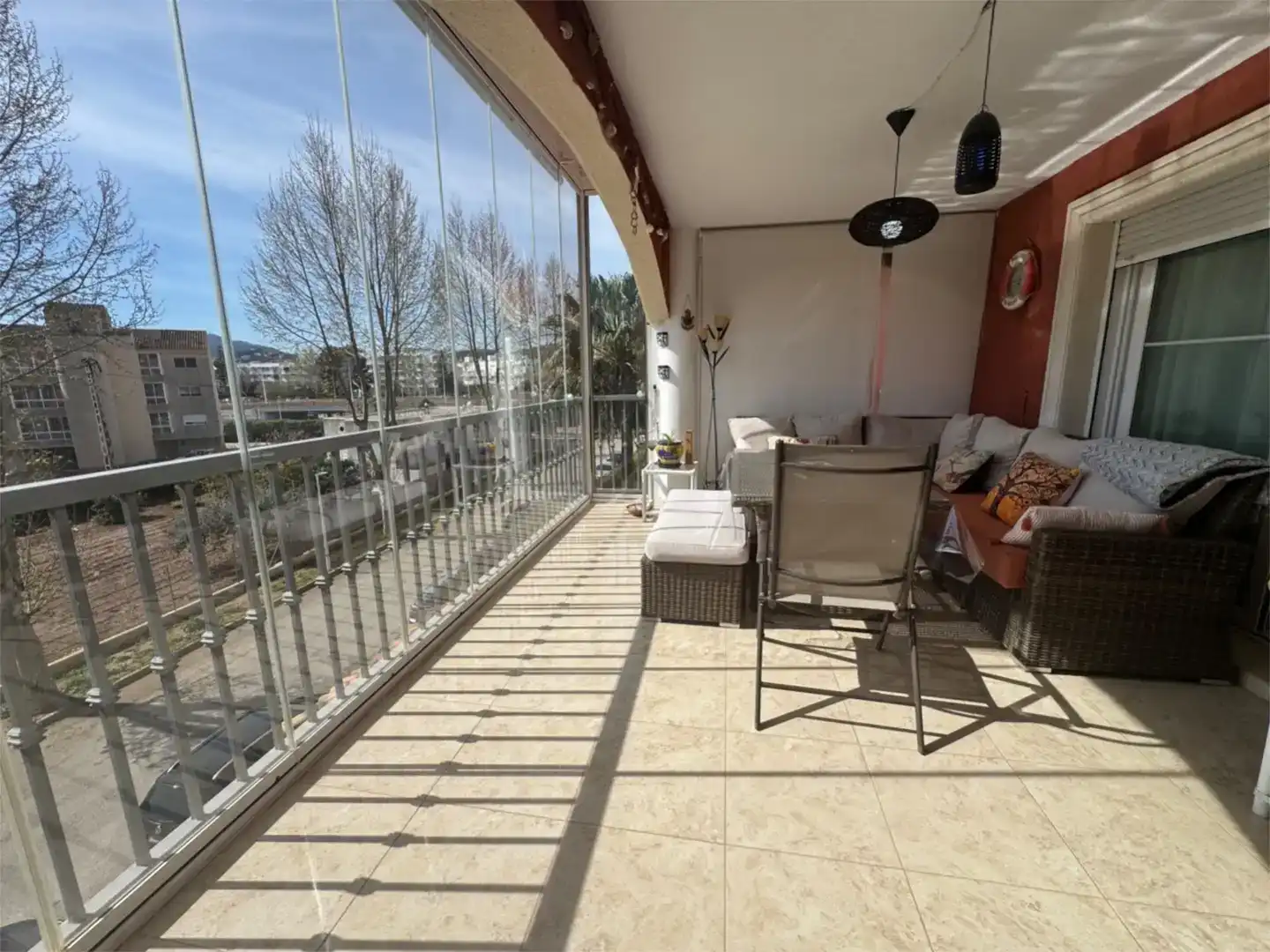 Terraza de Piso en venta en Jávea / Xàbia con Aire acondicionado, Trastero y Piscina