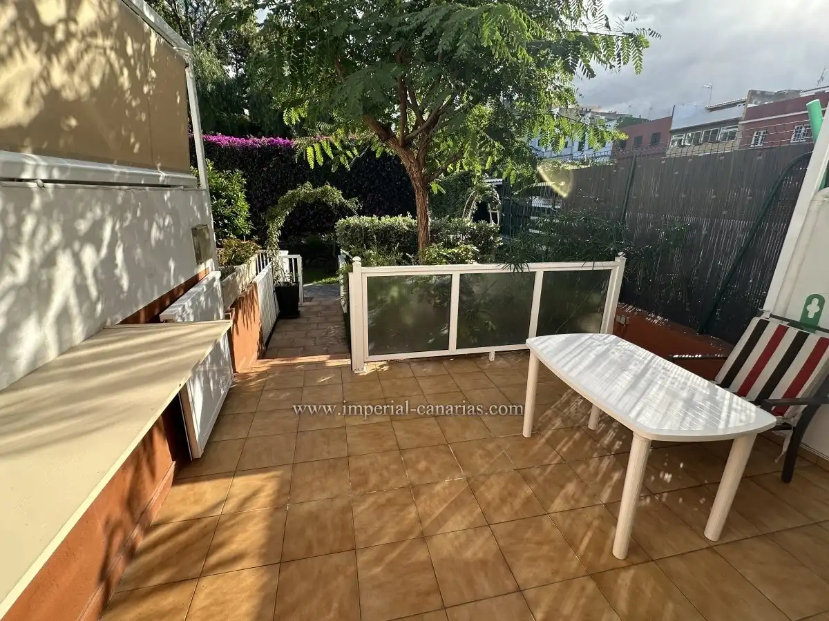 Jardí de Casa adosada en venda en Puerto de la Cruz amb Aire condicionat, Jardí privat i Terrassa