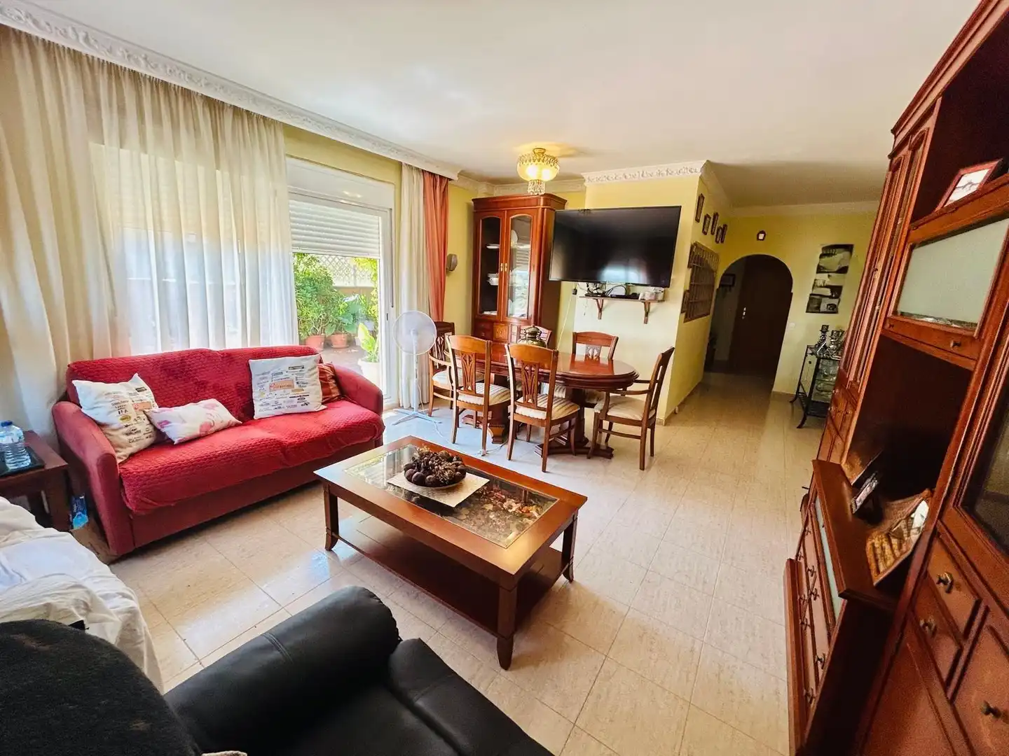 Sala de estar de Ático en venta en  Palma de Mallorca con Aire acondicionado, Calefacción y Terraza