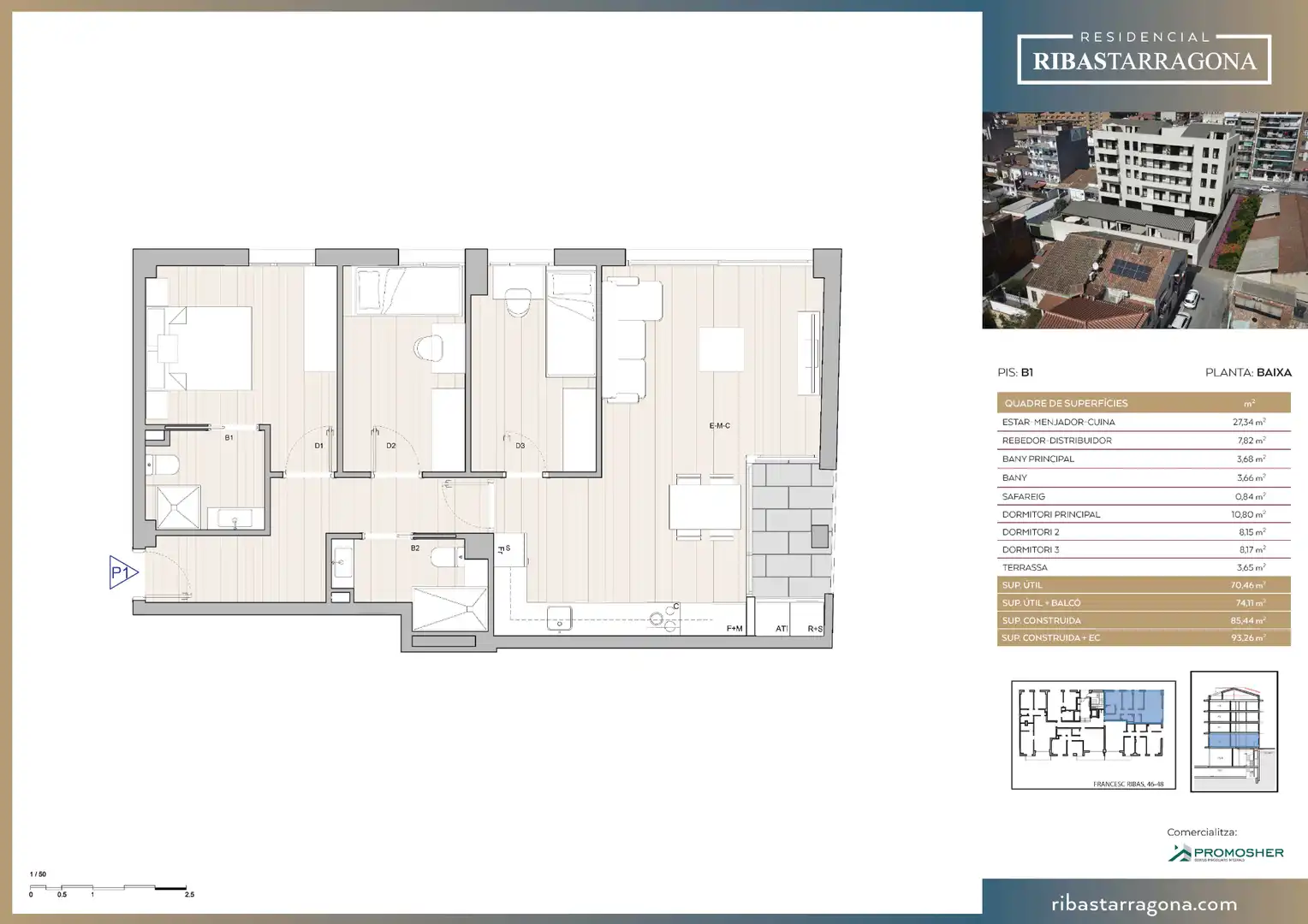 Ground floor for sale in Granollers  with Air Conditioner, Heating and Parquet flooring