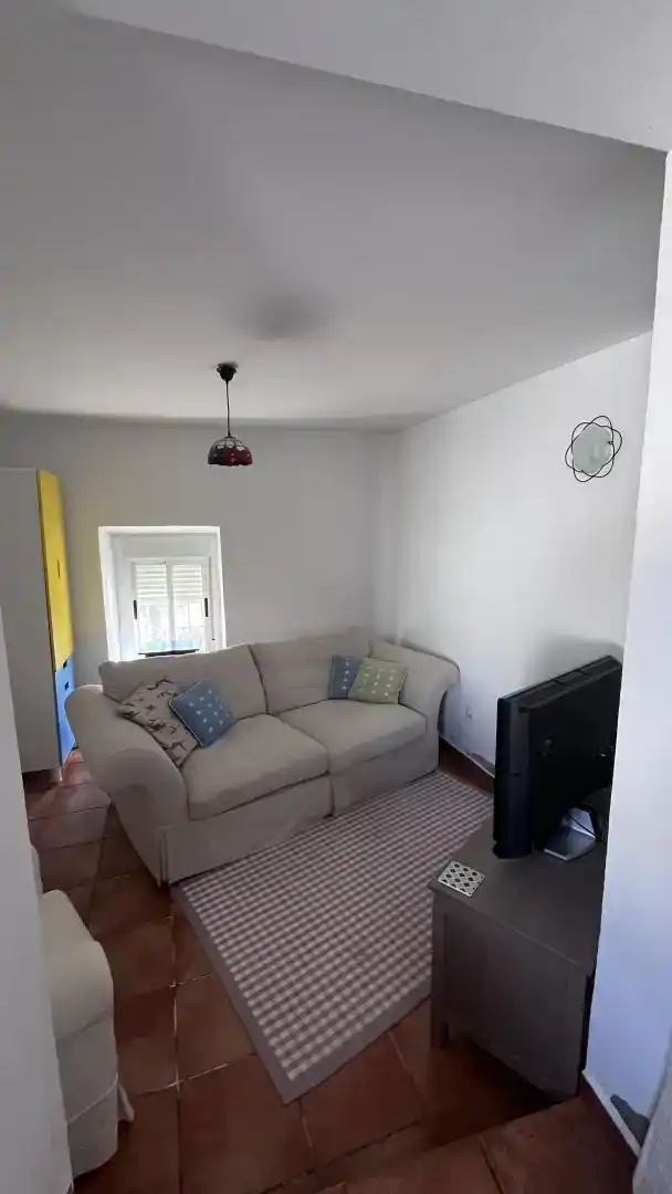 Sala d'estar de Casa adosada en venda en Santa Marta de Magasca amb Aire condicionat, Jardí privat i Traster