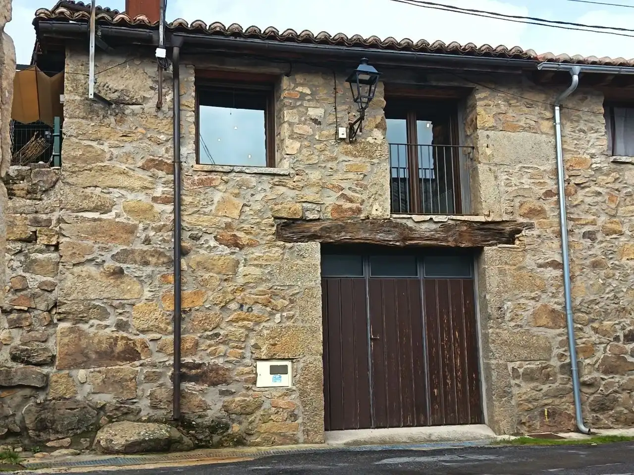 Vista exterior de Casa o xalet en venda en Solana de Ávila amb Calefacció i Moblat