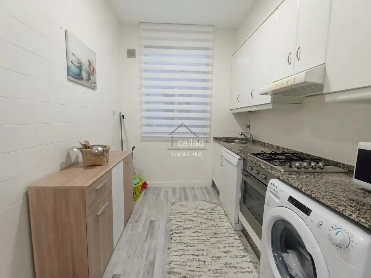 Kitchen of Apartments for rent in Ferrol  with Heating and Furnished