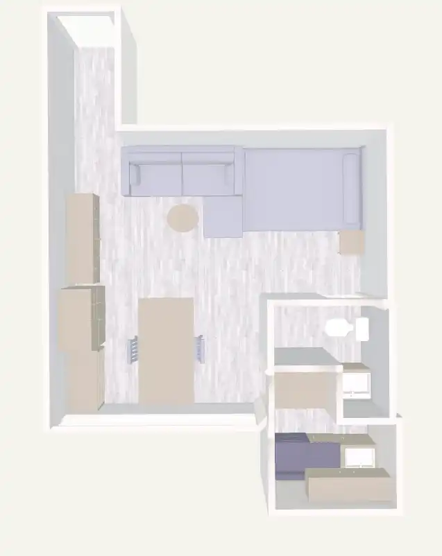 Sala de estar de Piso en venta en La Orotava con Calefacción y Amueblado