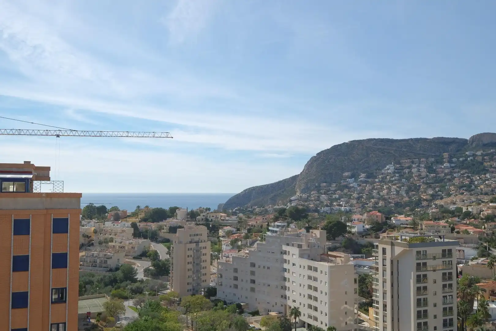 Exterior view of Attic for sale in Calpe / Calp  with Air Conditioner, Heating and Private garden