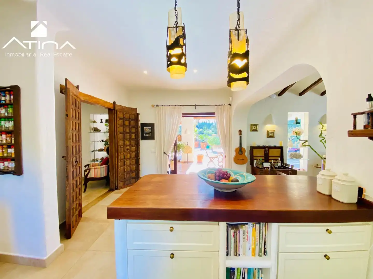 Kitchen of Houses for sale in Jávea / Xàbia  with Air Conditioner, Private garden and Terrace