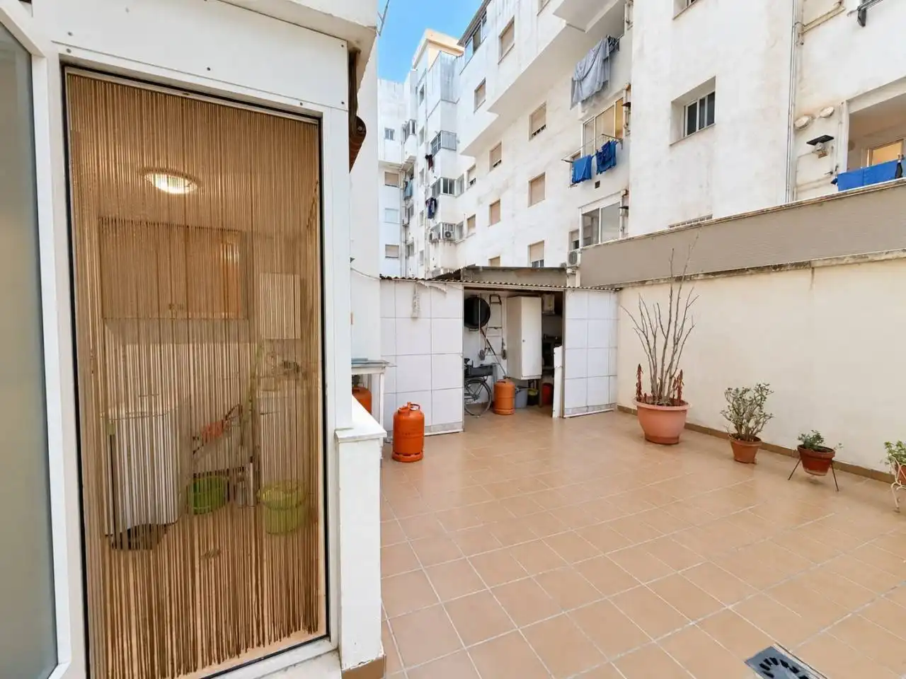 Vista exterior de Pis en venda en Burriana / Borriana amb Aire condicionat, Terrassa i Moblat