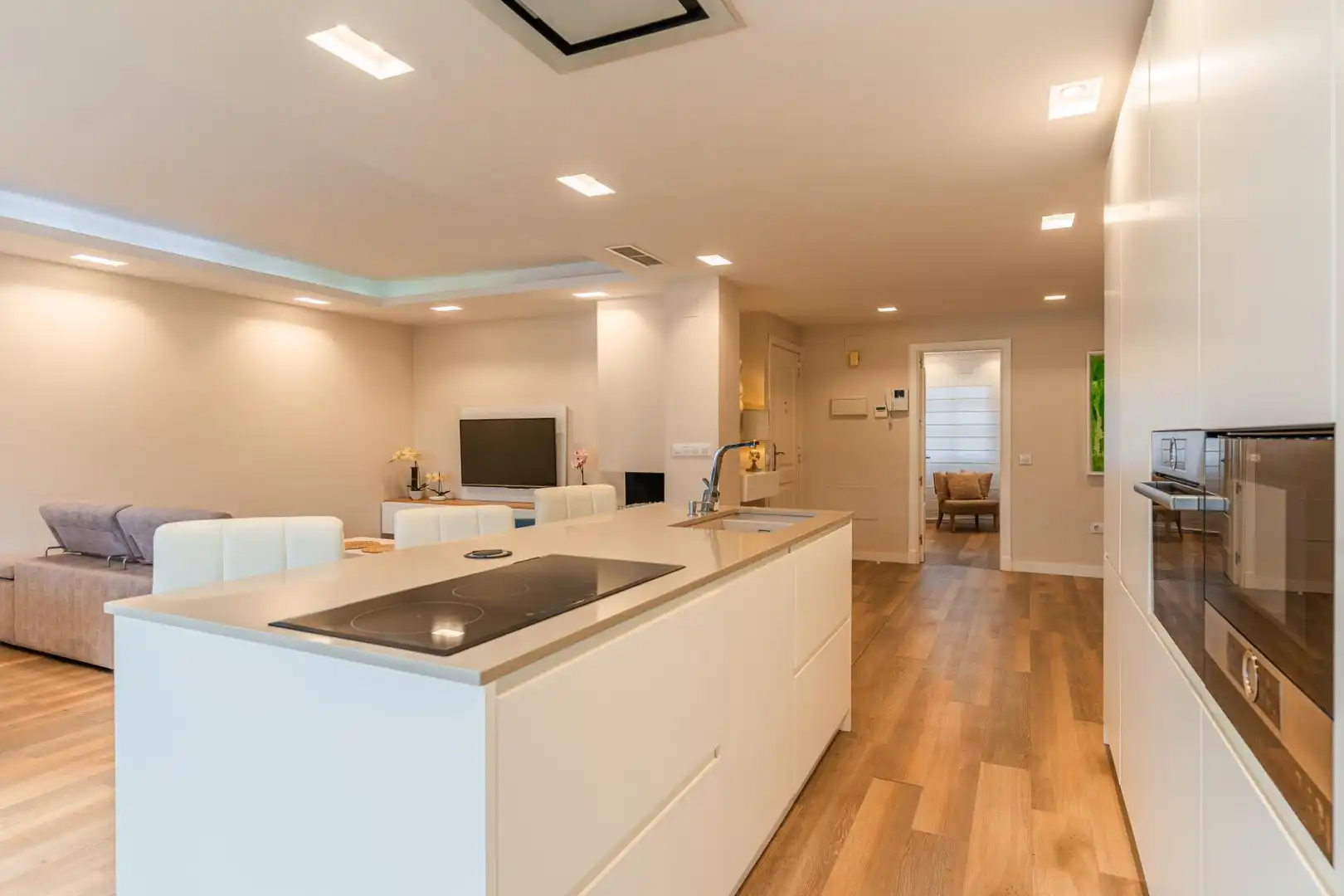 Kitchen of Flat for sale in Jerez de la Frontera  with Air Conditioner, Storage room and Furnished