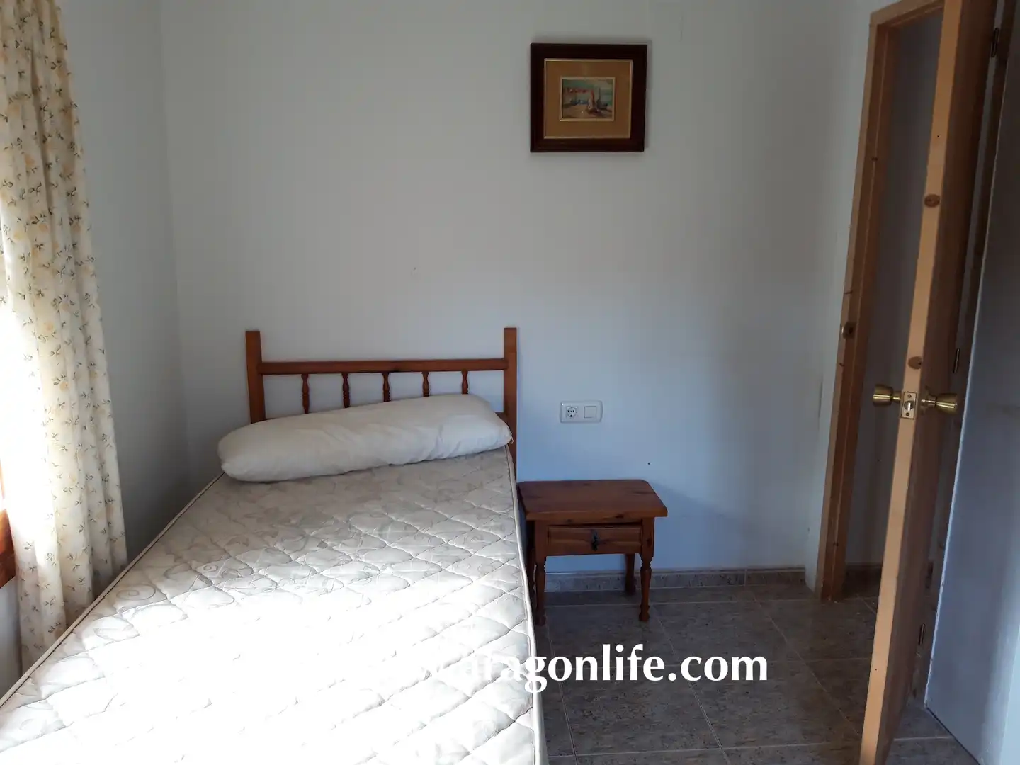 Dormitori de Casa o xalet en venda en Caspe amb Aire condicionat, Calefacció i Jardí privat