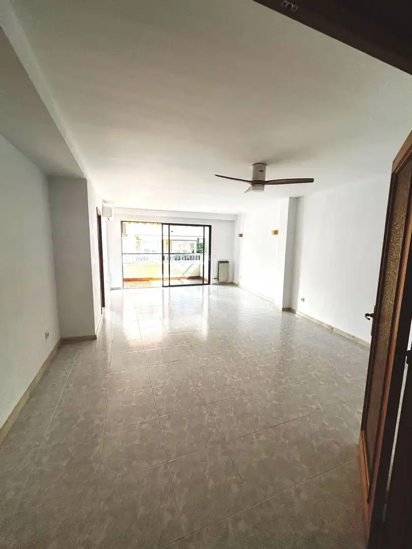Sala de estar de Piso de alquiler en  Palma de Mallorca con Aire acondicionado, Calefacción y Terraza
