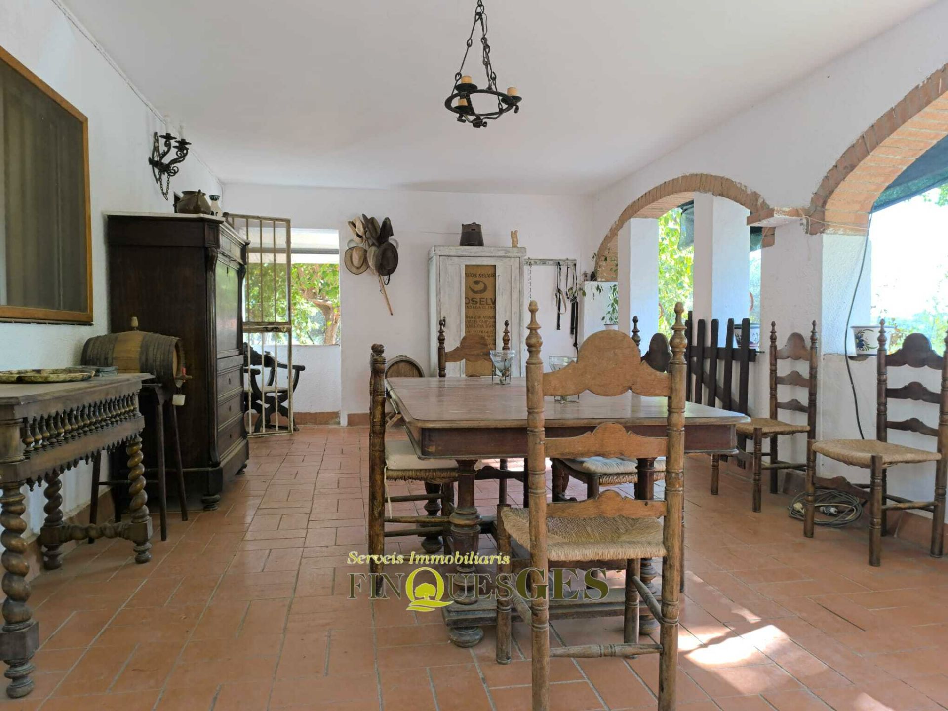 Comedor de Finca rústica en venta en La Masó con Jardín privado, Trastero y Internet