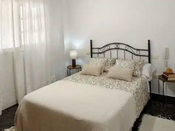 Bedroom of Flat for rent in Arona  with Furnished