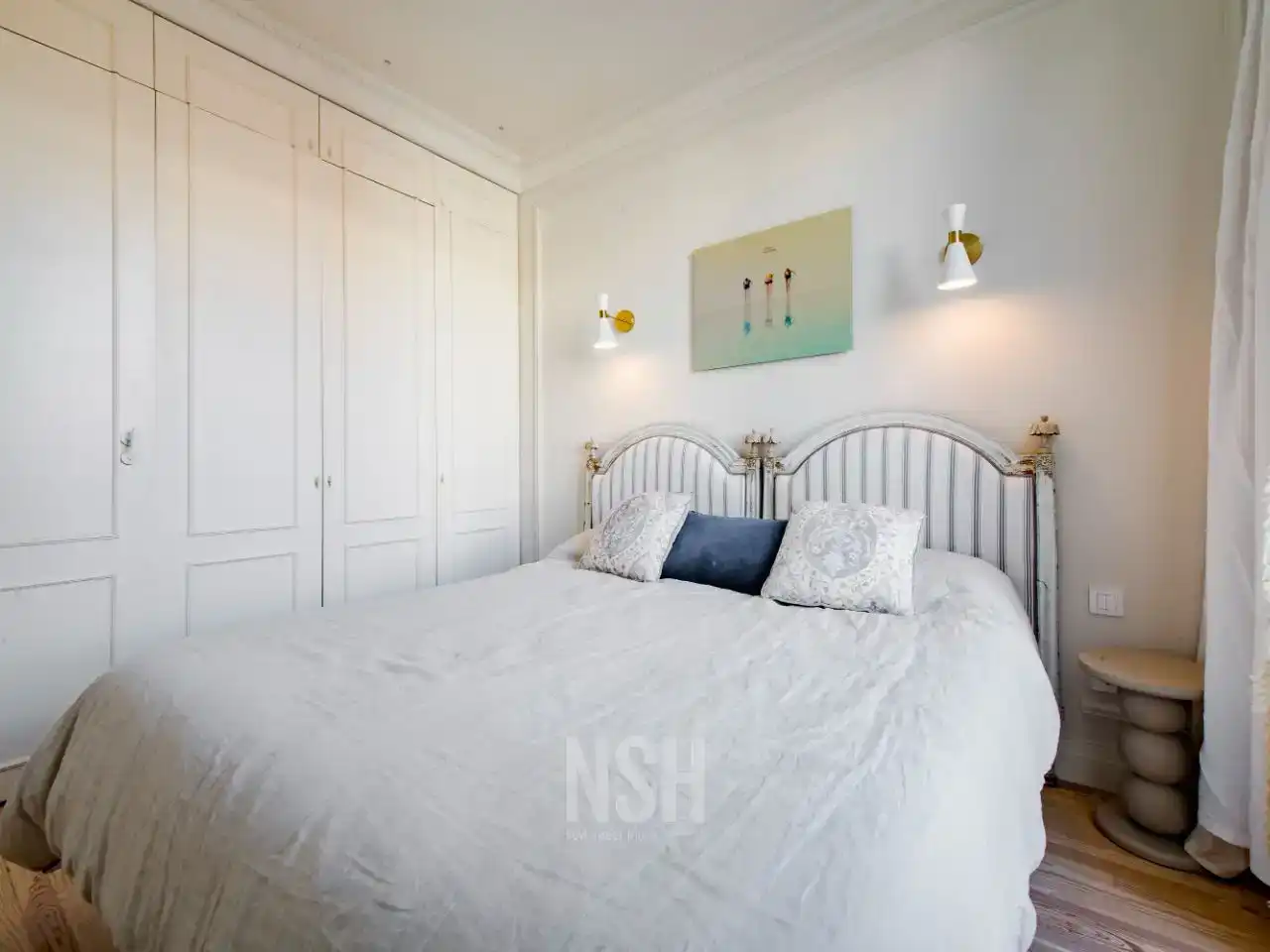 Bedroom of Flat for sale in  Madrid Capital  with Air Conditioner and Terrace
