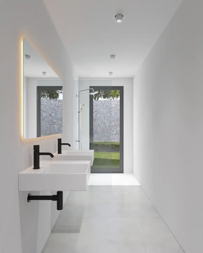 Bathroom of Houses for sale in Sant Feliu de Guíxols  with Air Conditioner, Heating and Terrace