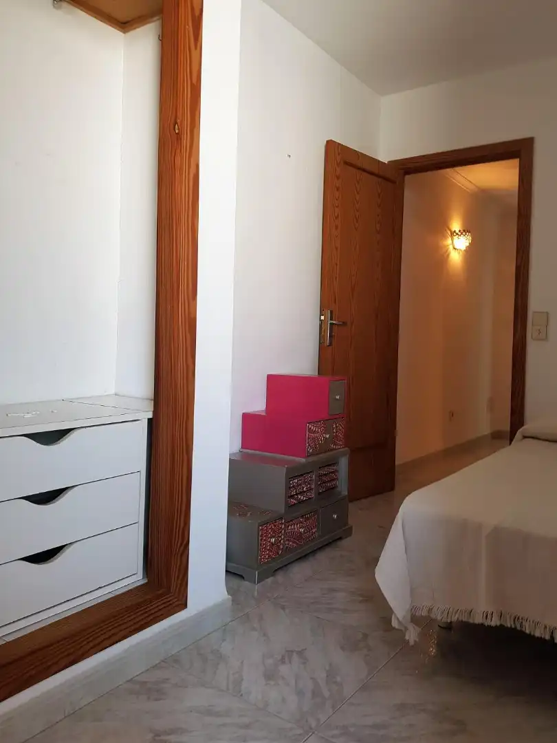 Schlafzimmer von Wohnung zum Verkauf in Santa Margalida mit Klimaanlage, Heizung und Balkon
