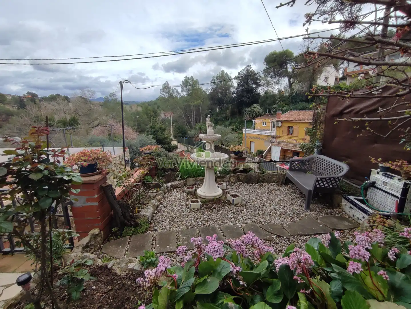 Jardí de Casa o xalet en venda en Vacarisses amb Calefacció, Jardí privat i Terrassa