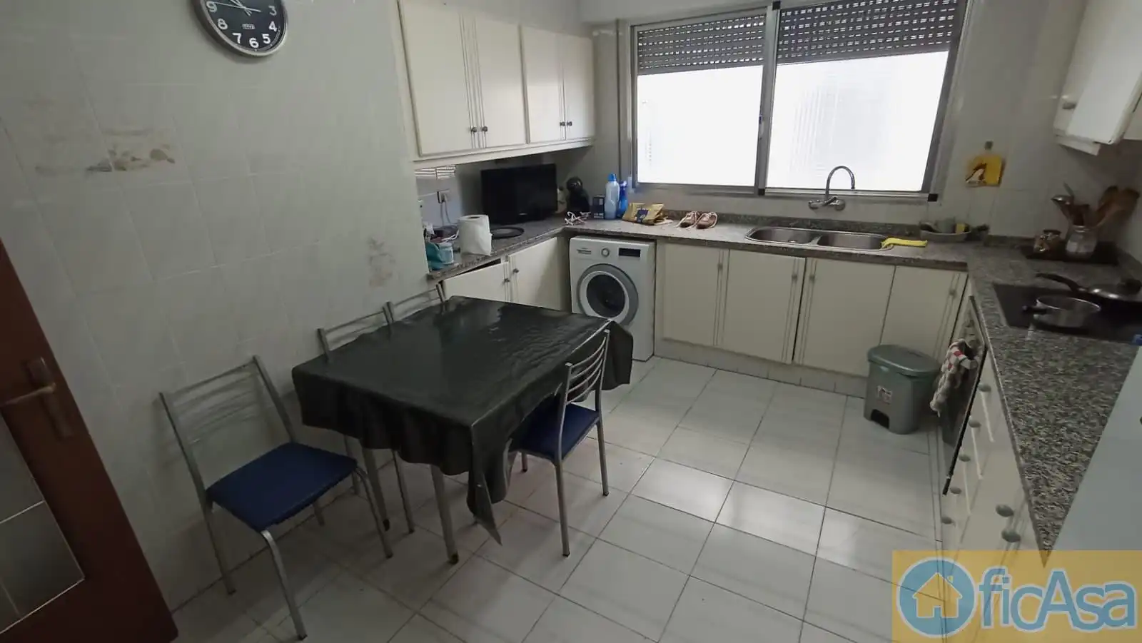 Cocina de Apartamento en venta en Castellón de la Plana / Castelló de la Plana con Aire acondicionado y Balcón
