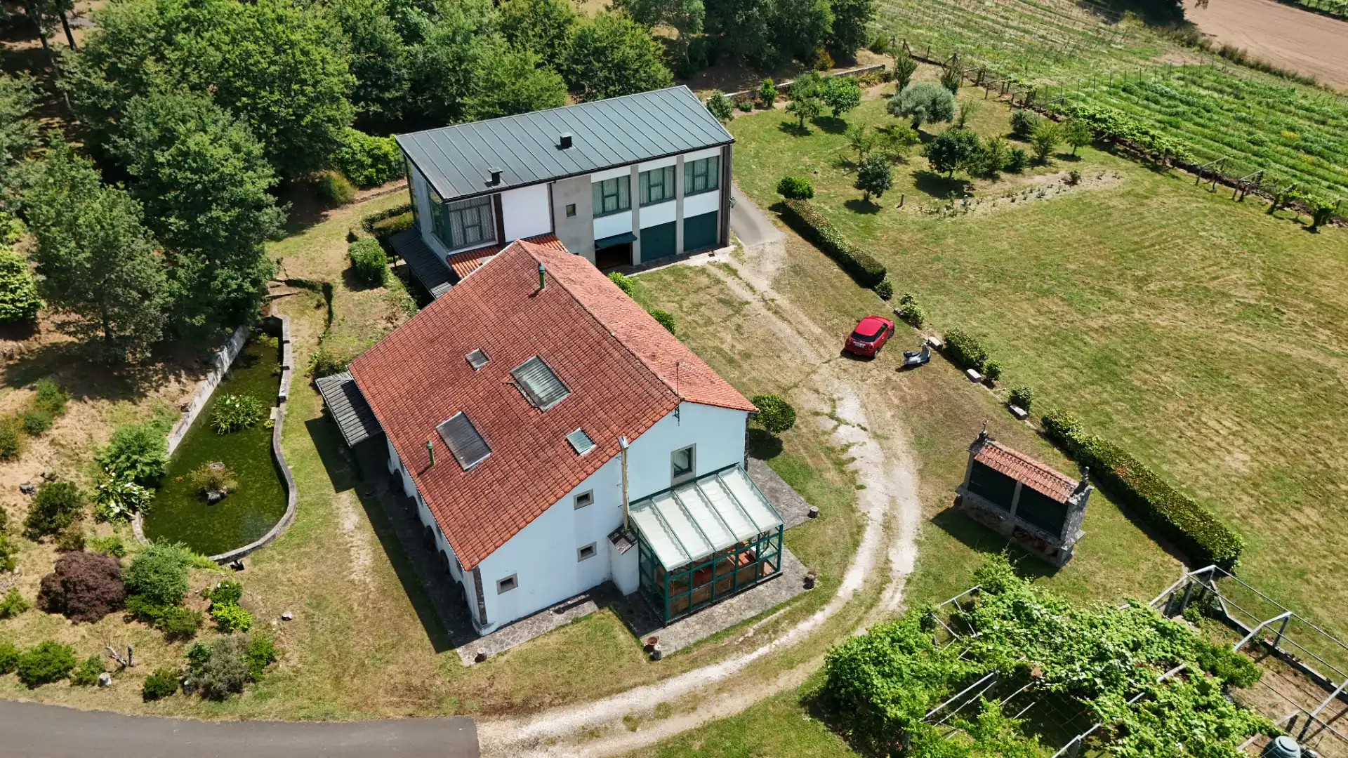 Exterior view of Houses for sale in Vedra  with Heating, Private garden and Terrace