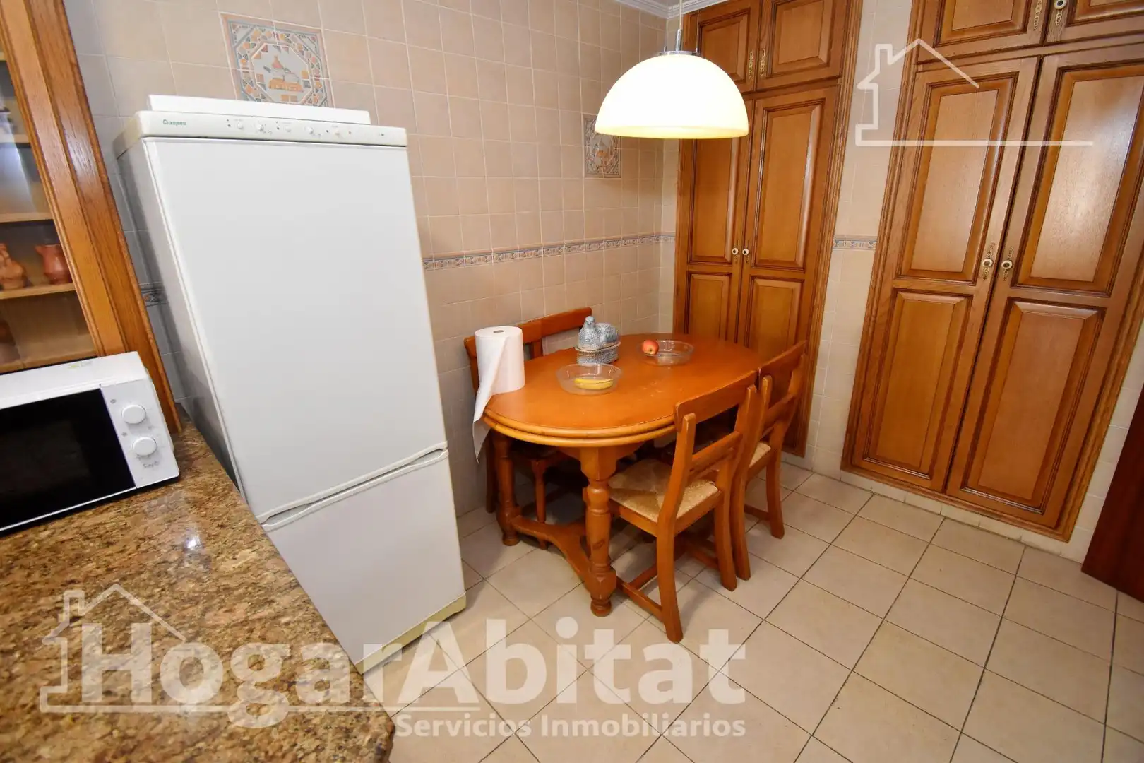 Kitchen of Flat for sale in Vila-real  with Air Conditioner, Heating and Furnished
