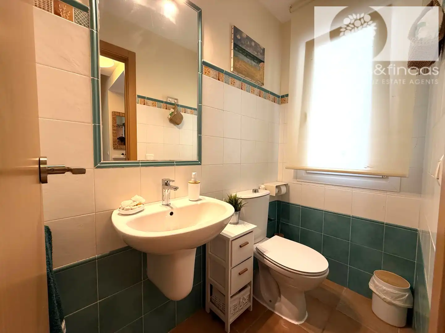 Bathroom of Houses for sale in Ayamonte  with Air Conditioner, Terrace and Furnished