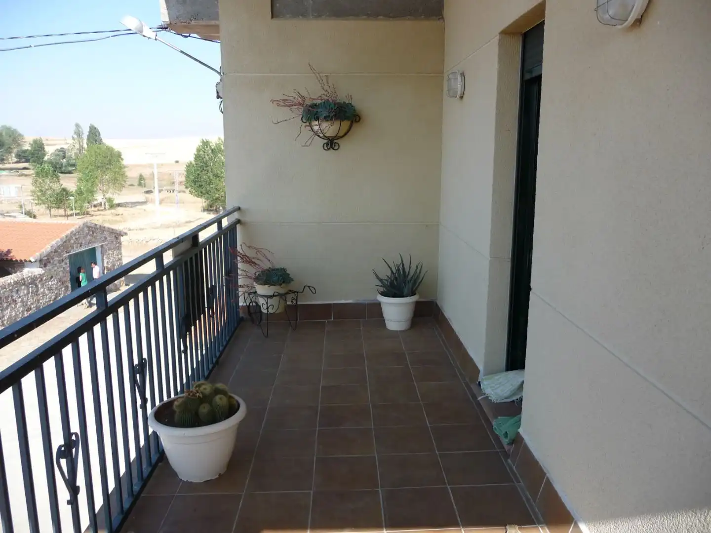 Balcony of Flat for sale in Morille  with Heating, Private garden and Terrace