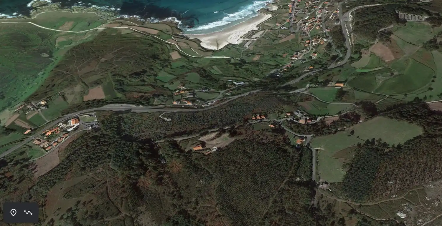Exterior view of Land for sale in A Laracha  , A Coruña