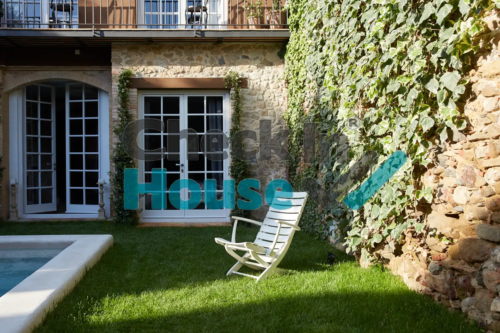 Jardín de Finca rústica en venta en Corçà con Aire acondicionado, Calefacción y Jardín privado