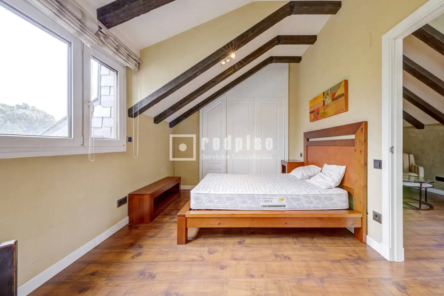 Bedroom of Houses for sale in Pozuelo de Alarcón  with Air Conditioner, Heating and Private garden