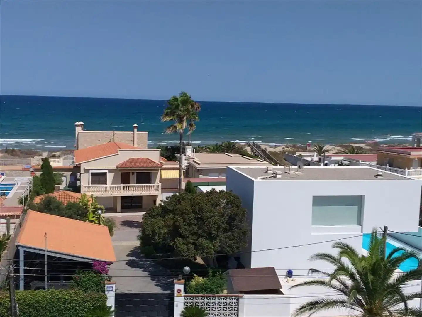 Vista exterior de Àtic en venda en Cullera amb Jardí privat, Traster i Piscina
