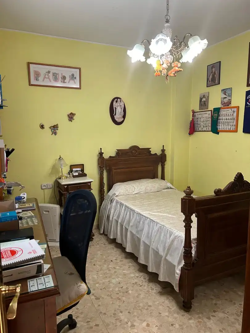 Schlafzimmer von Wohnung zum Verkauf in Almendralejo mit Klimaanlage, Terrasse und Möbliert