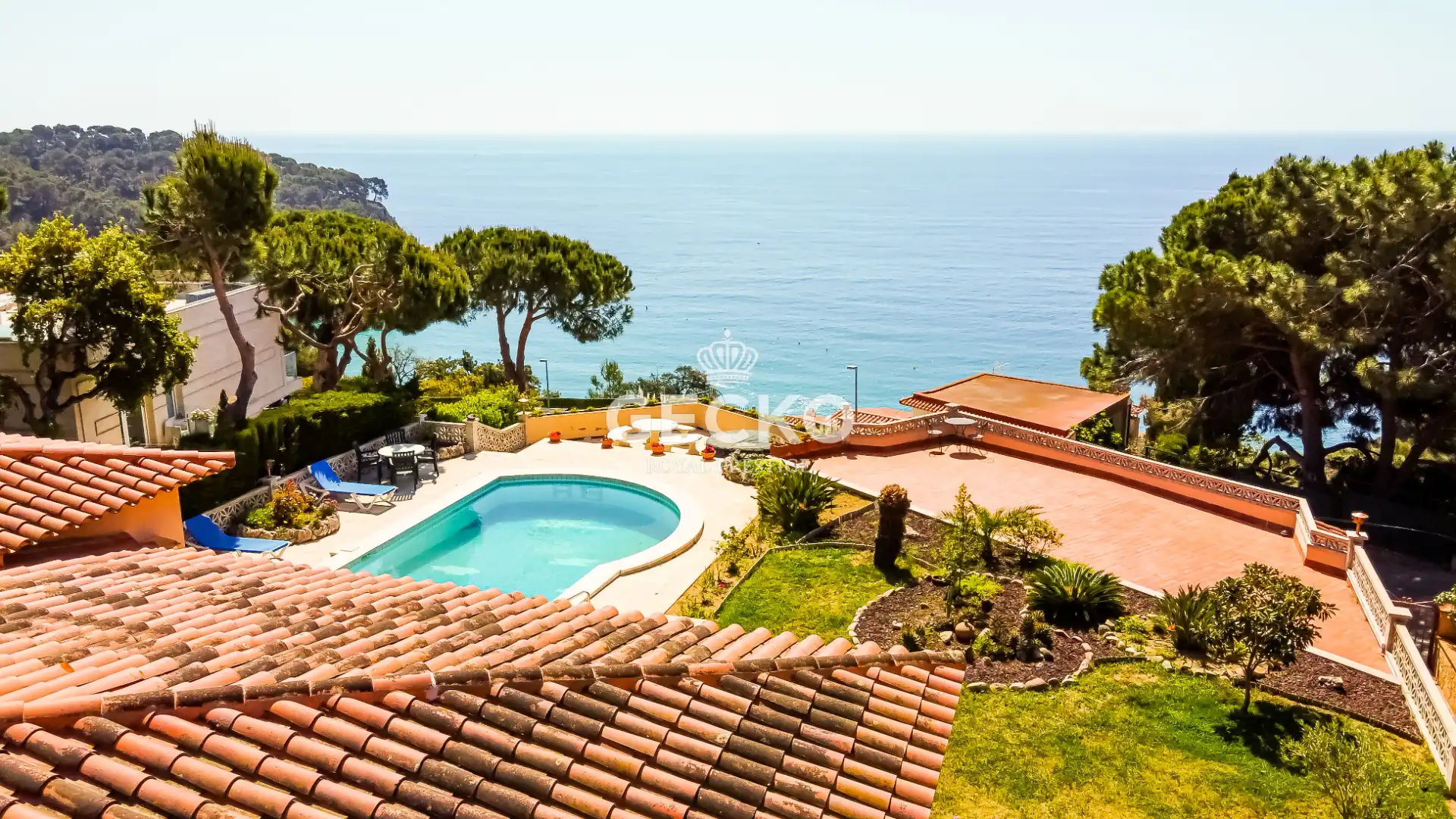 Jardí de Casa o xalet en venda en Lloret de Mar amb Calefacció, Jardí privat i Terrassa