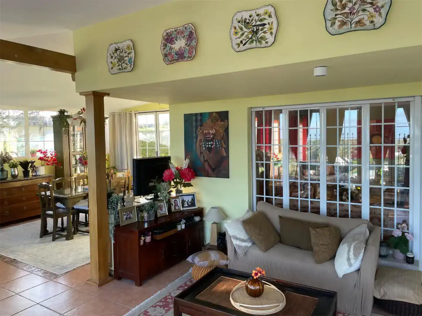 Sala d'estar de Casa o xalet en venda en Venturada amb Aire condicionat