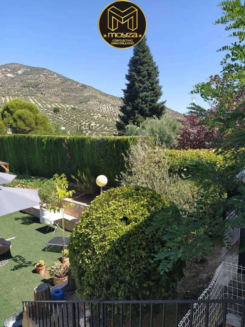 Garten von Haus oder Chalet zur Miete in Los Villares mit Klimaanlage, Heizung und Abstellraum