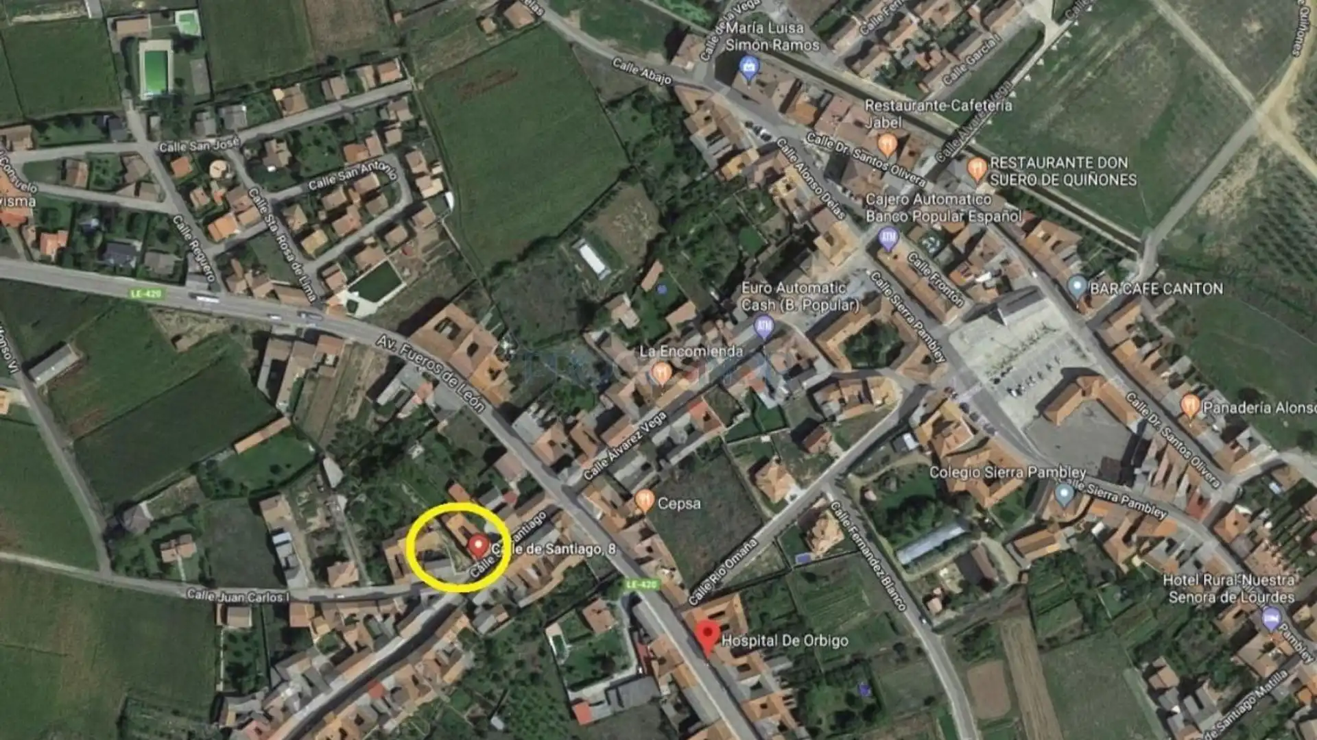 Exterior view of Residential for sale in Hospital de Órbigo