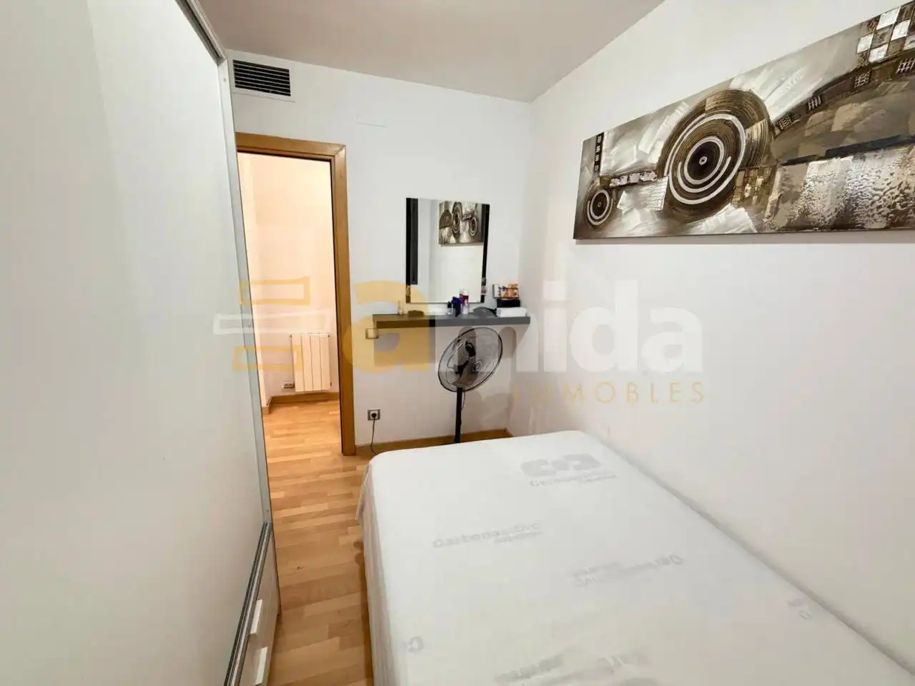 Bedroom of Flat for sale in Sabadell  with Air Conditioner, Heating and Parquet flooring