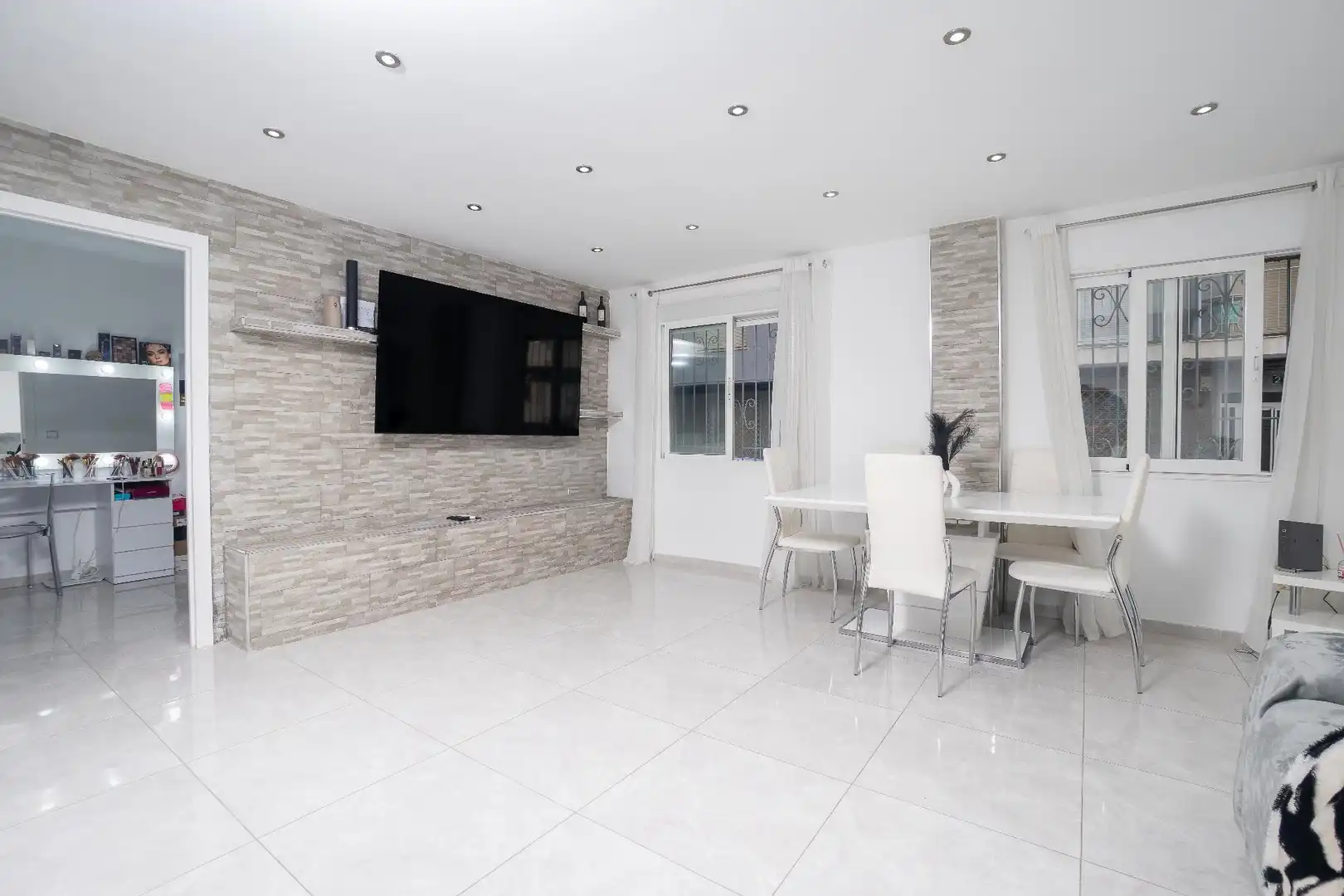 Comedor de Piso en venta en Villajoyosa / La Vila Joiosa con Aire acondicionado, Calefacción y Amueblado