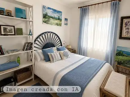 Bedroom of Houses for sale in Santa Pola  with Terrace, Furnished and Balcony