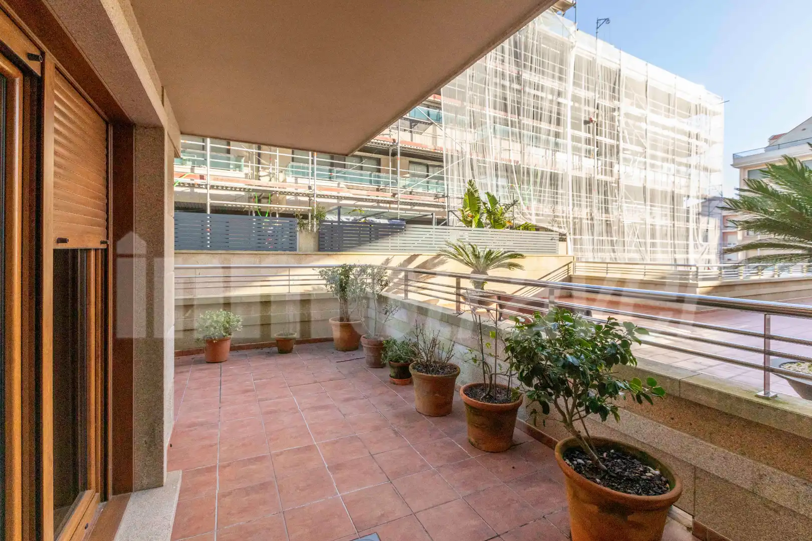 Terrassa de Apartament en venda en Sanxenxo amb Aire condicionat, Parquet i Terrassa