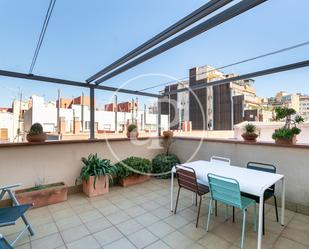 Terrace of Single-family semi-detached for sale in  Barcelona Capital  with Air Conditioner, Heating and Terrace