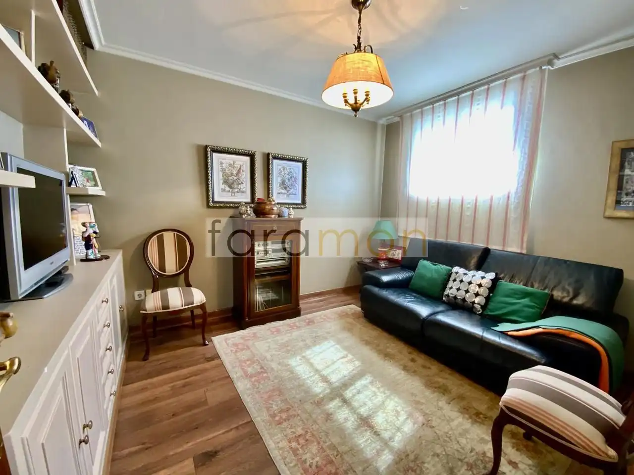 Living room of Houses for sale in Vigo   with Heating, Private garden and Terrace