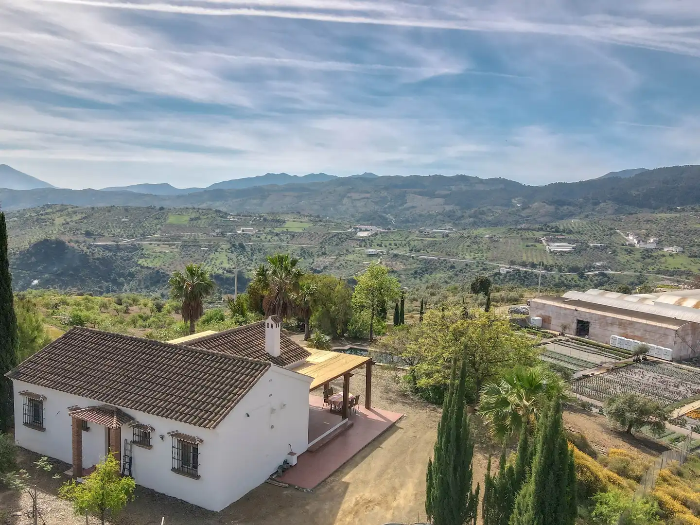 Exterior view of Houses for sale in Tolox  with Air Conditioner, Private garden and Swimming Pool