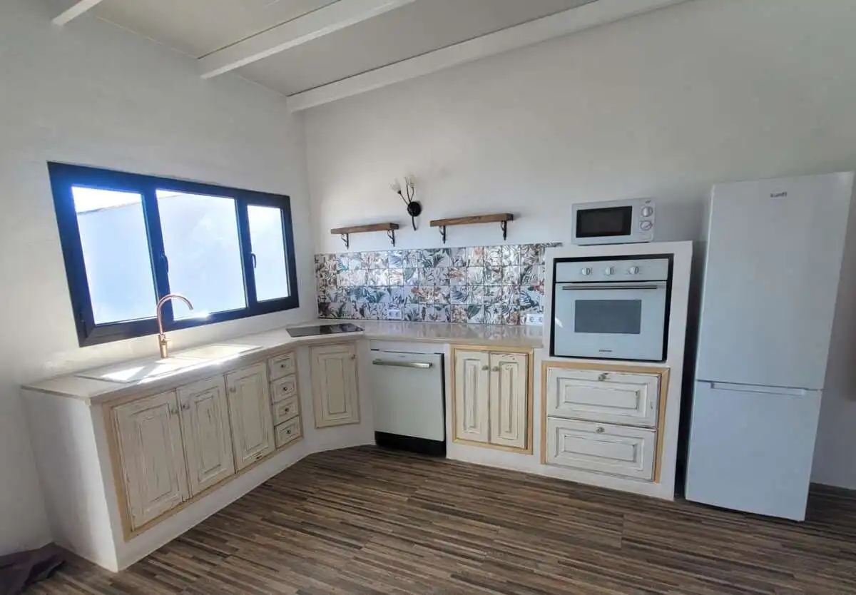 Cocina de Apartamento de alquiler en Tías