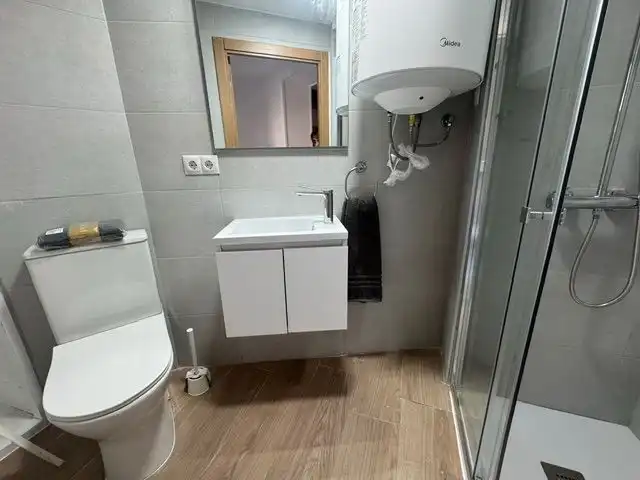 Bathroom of Flat for rent in Alcoy / Alcoi  with Furnished