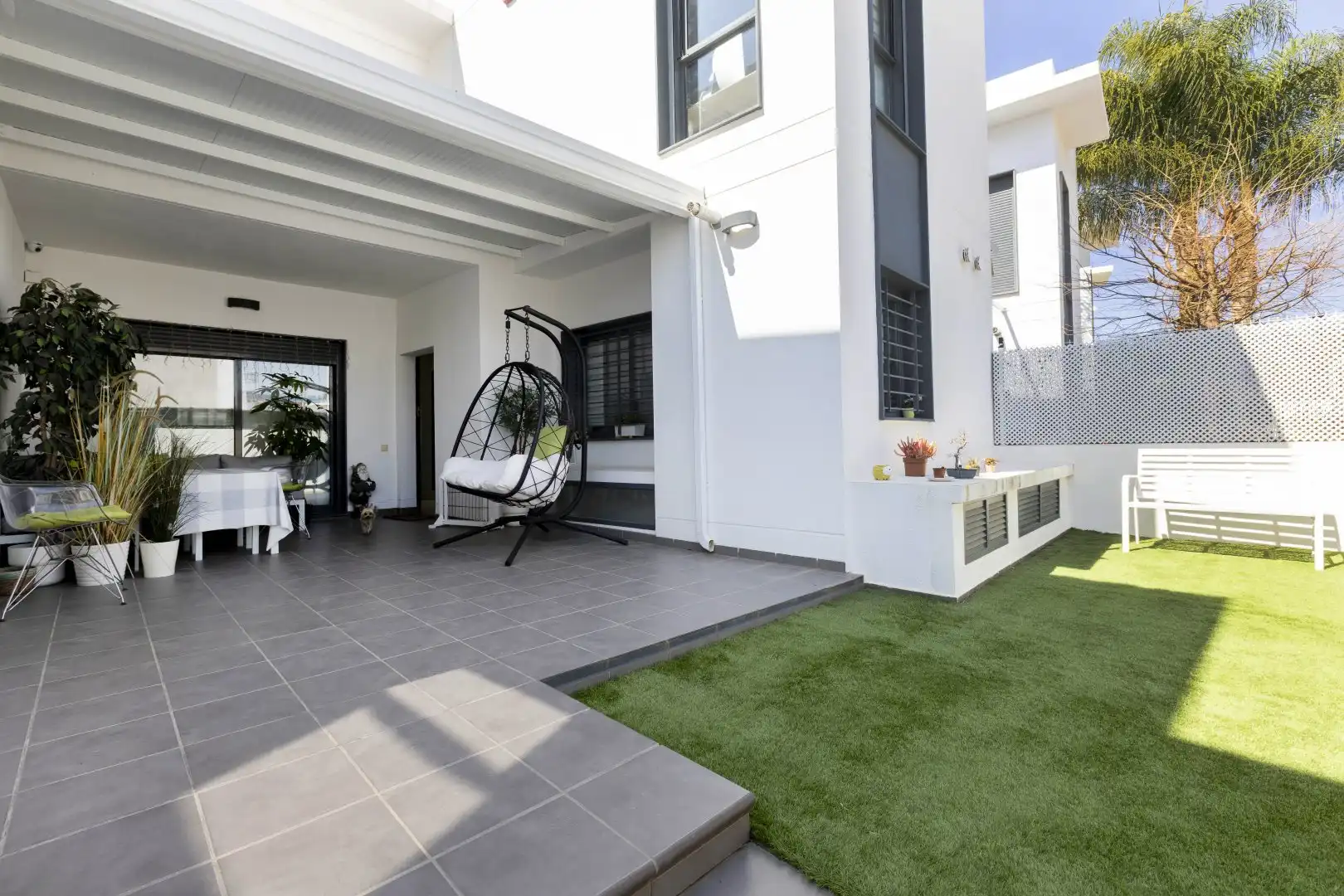 Terraza de Casa adosada en venta en San Antonio de Benagéber con Aire acondicionado, Calefacción y Terraza