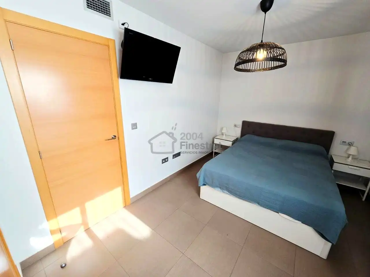 Bedroom of Flat for sale in Benidorm  with Air Conditioner, Terrace and Furnished
