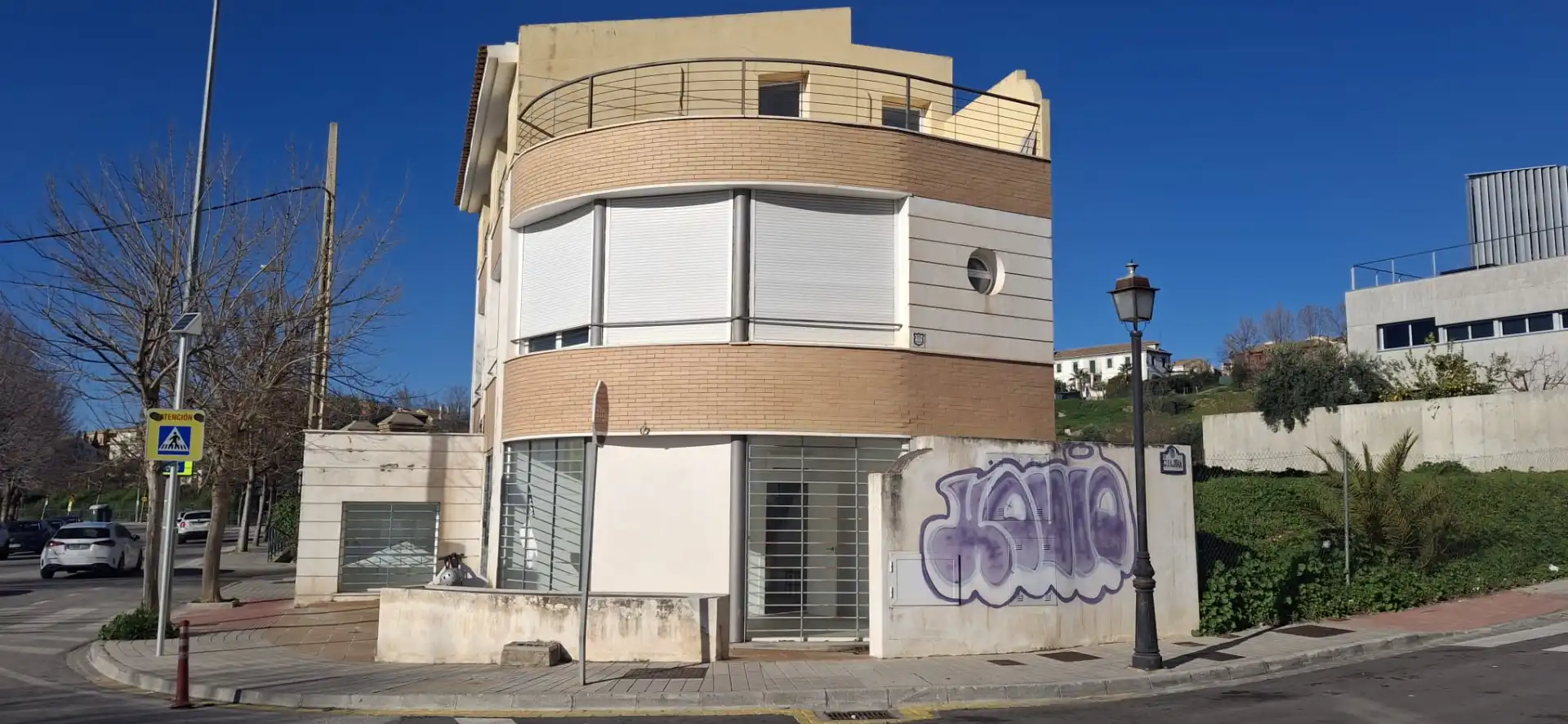 Vista exterior de Local de alquiler en Huétor Vega con Aire acondicionado y Terraza