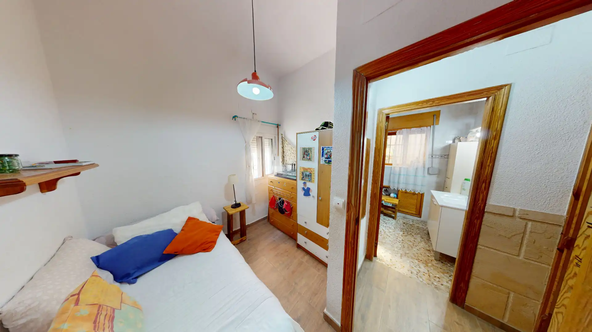 Schlafzimmer von Haus oder Chalet zum Verkauf in El Campello mit Klimaanlage, Terrasse und Möbliert