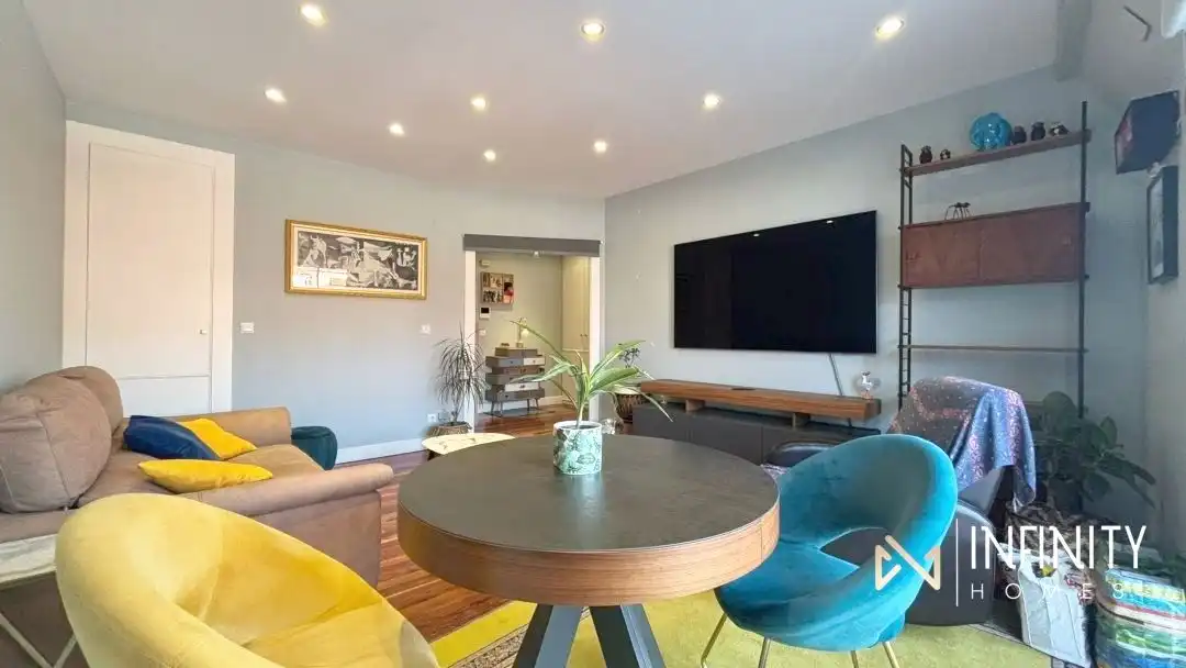 Living room of Flat for rent in Bilbao   with Heating and Terrace