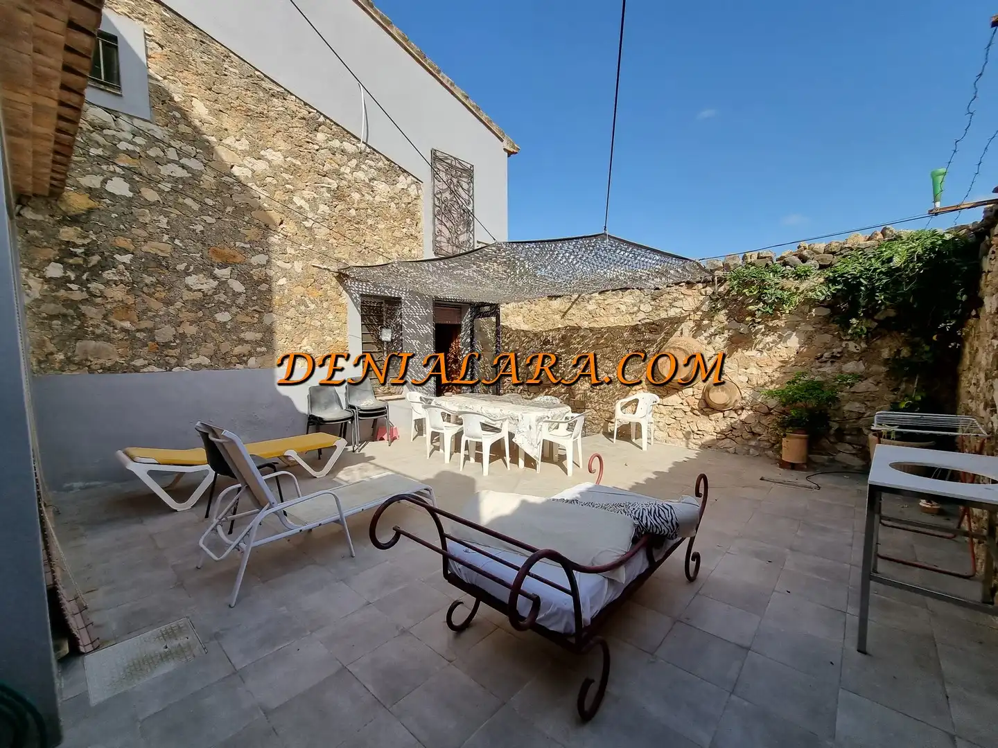 Terrasse von Country house zum Verkauf in Pedreguer mit Privatgarten, Terrasse und Abstellraum